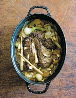 Roast veal with an Indian accent (Rôti de veau retour des Indes)