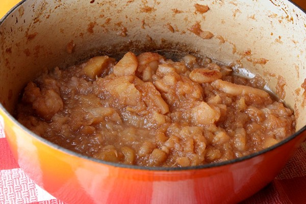 Roasted apple & pear sauce
