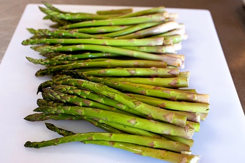 Roasted asparagus
