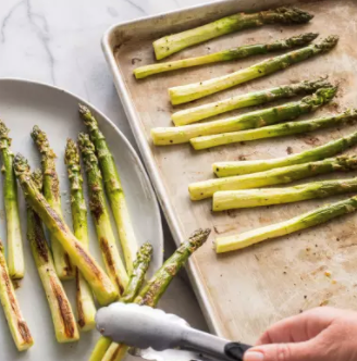 Roasted asparagus