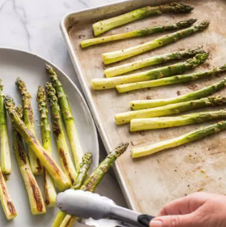 Roasted asparagus