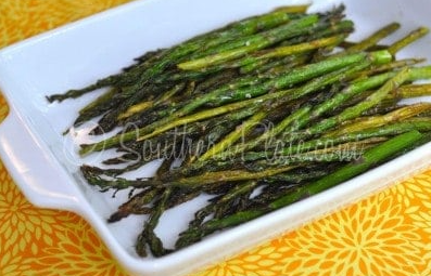 Roasted asparagus