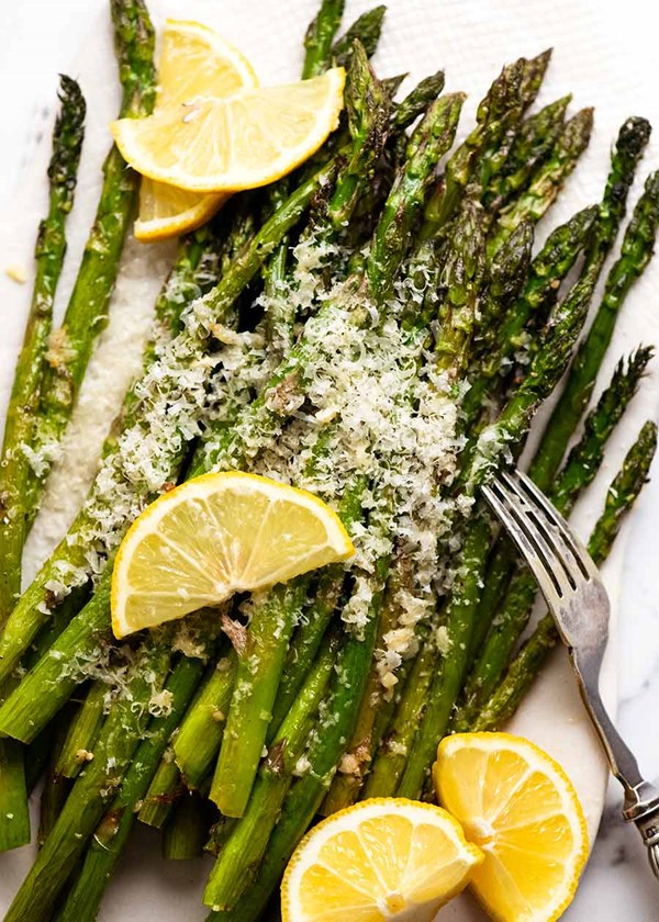 Roasted asparagus