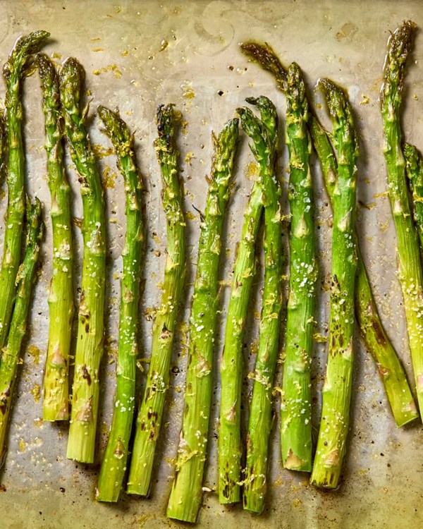 Roasted asparagus 