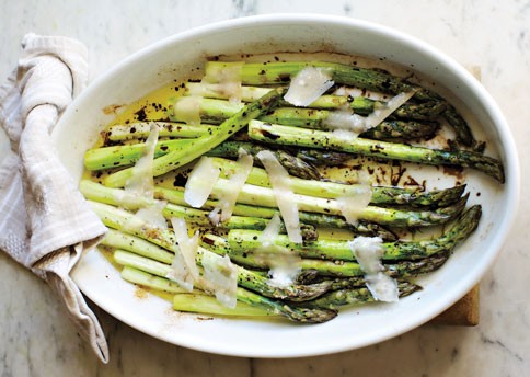 Roasted asparagus