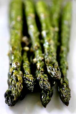 Roasted asparagus