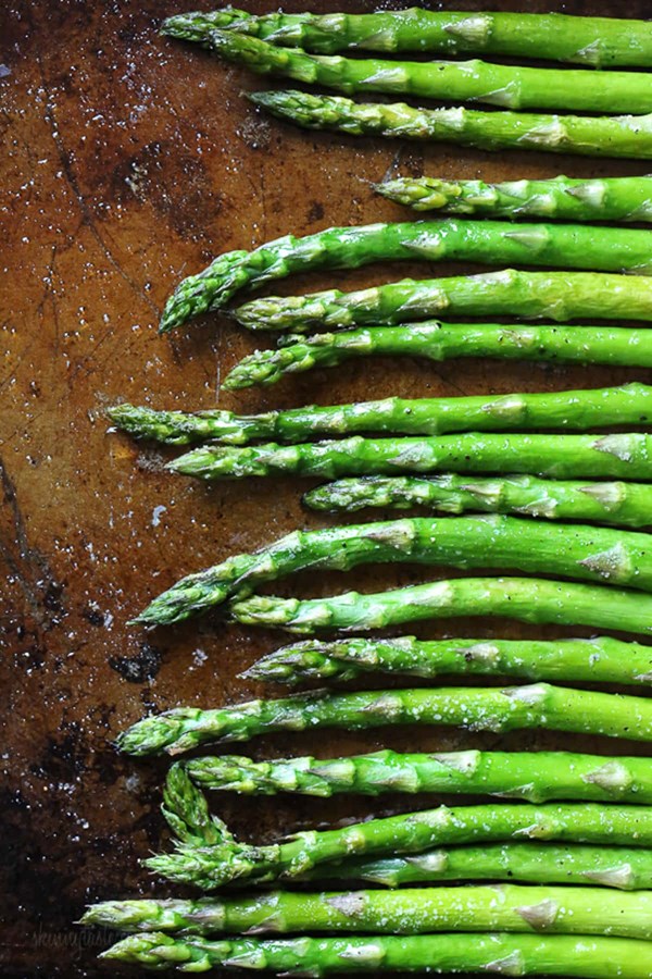Roasted asparagus 
