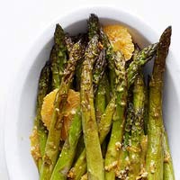 Roasted asparagus-orange salad