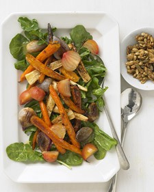 Roasted autumn harvest salad