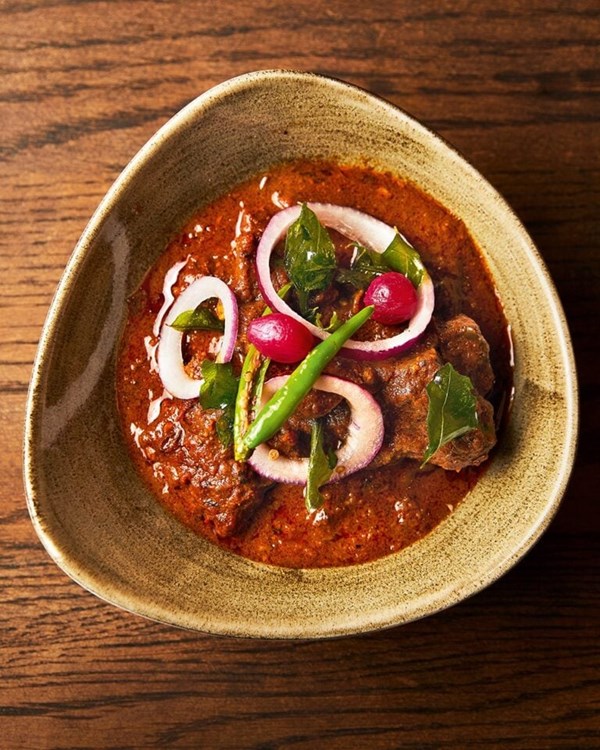 Roasted beef curry