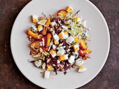 Roasted beet and blue cheese salad