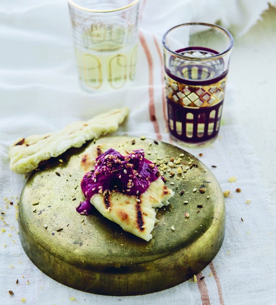 Roasted beet dip