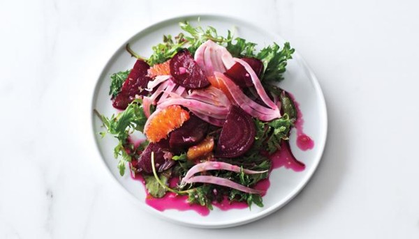 Roasted beet, fennel, and citrus salad