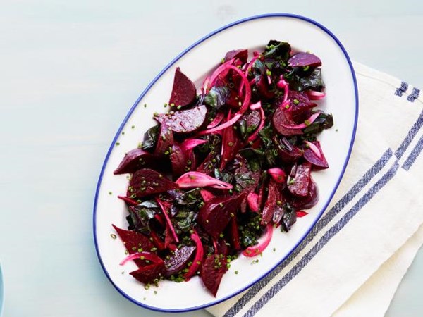 Roasted beet salad