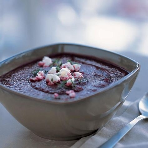 Roasted beet soup