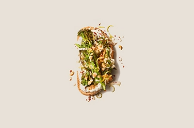 Roasted broccoli & pul biber [toast]