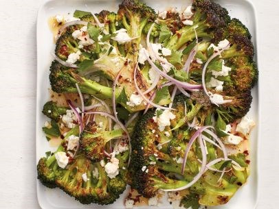 Roasted broccoli steaks