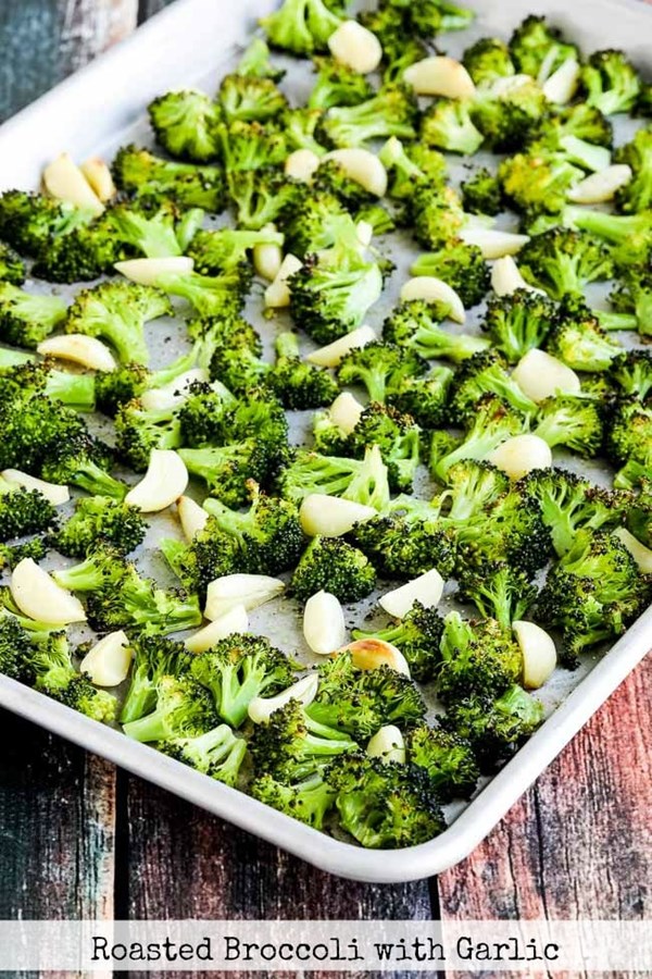 Roasted broccoli with garlic