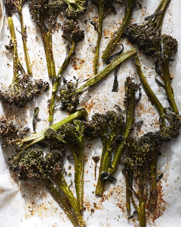 Roasted broccolini 