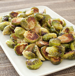 Roasted Brussels sprouts