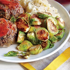 Roasted Brussels sprouts