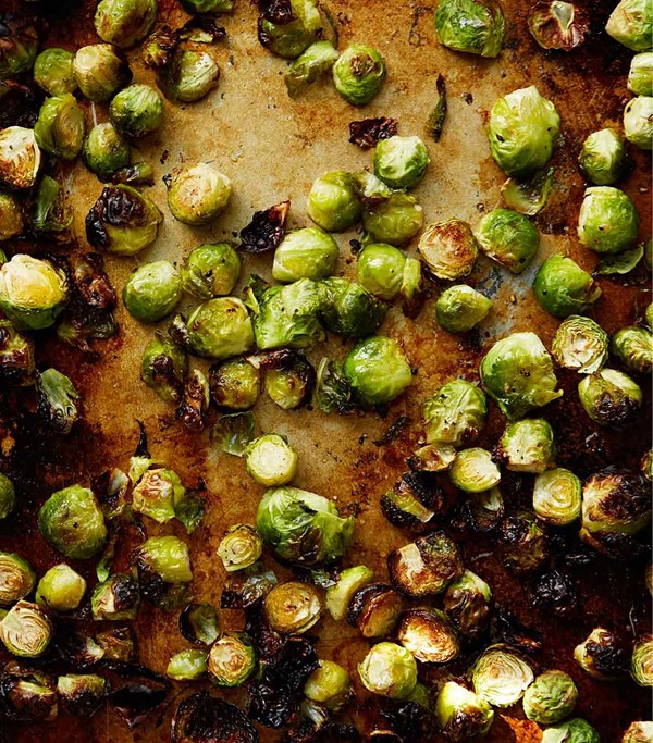 Roasted Brussels sprouts