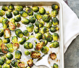 Roasted Brussels sprouts