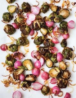 Roasted Brussels sprouts