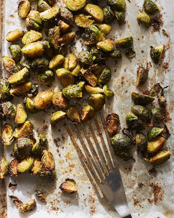Roasted Brussels sprouts 