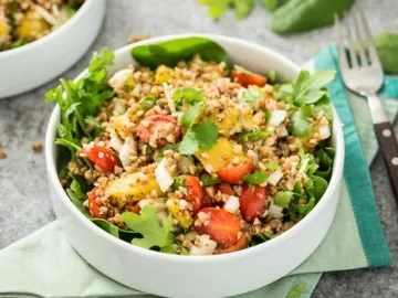 Roasted buckwheat salad 