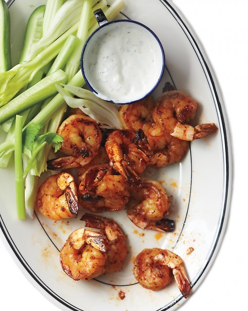 Roasted Buffalo shrimp