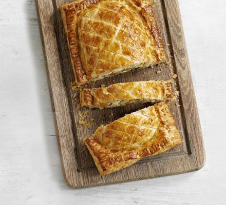 Roasted butternut and feta Wellington