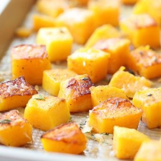 Roasted butternut squash