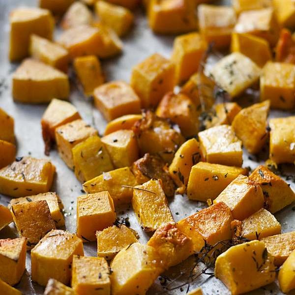 Roasted butternut squash