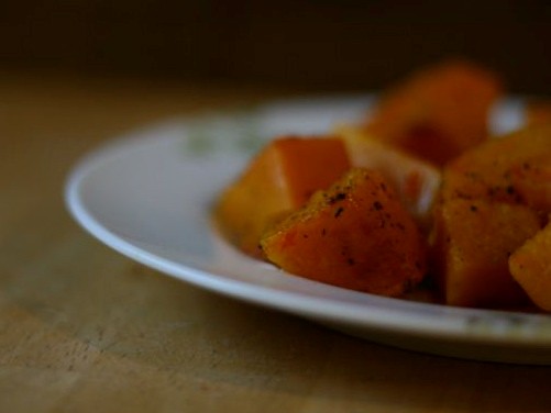Roasted butternut squash