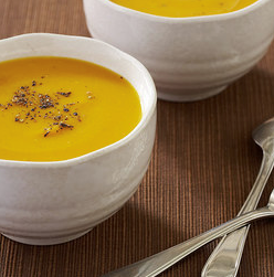 Roasted butternut squash soup