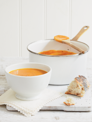 Roasted butternut squash soup