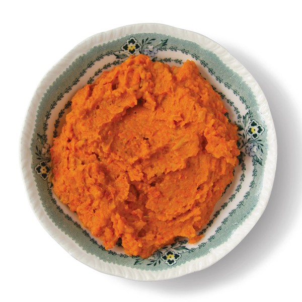 Roasted carrot and white bean dip