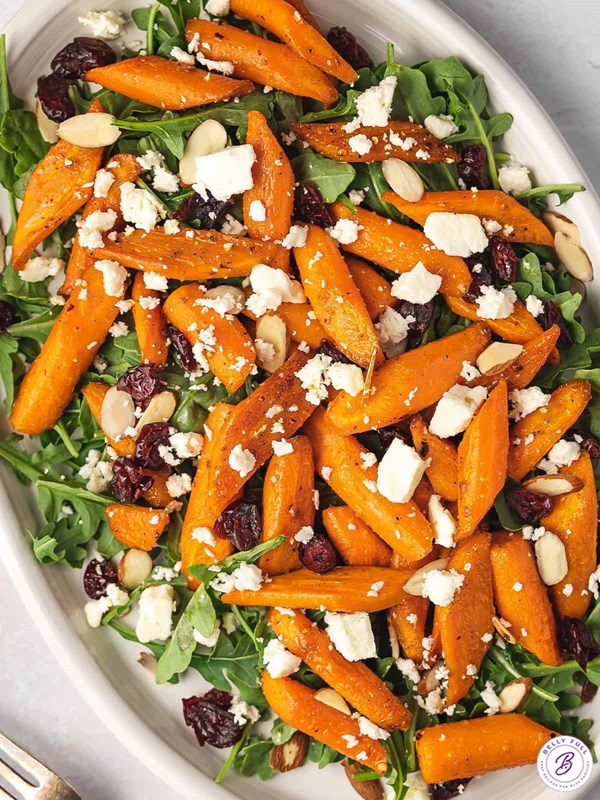 Roasted carrot salad
