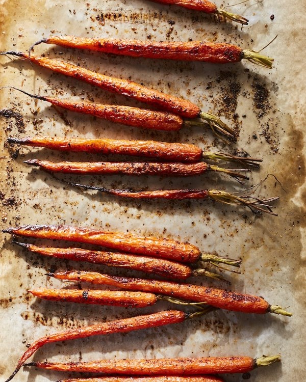 Roasted carrots 