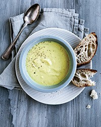 Roasted cauliflower soup with cumin