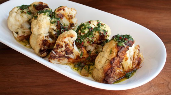 Roasted cauliflower (Two Boroughs Larder)