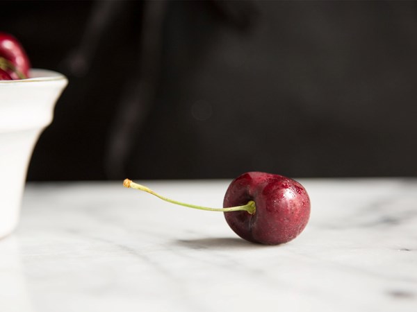 Roasted cherries