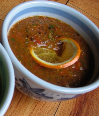Roasted cherry tomato salsa
