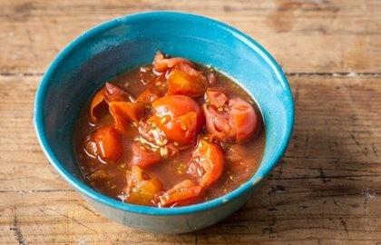 Roasted cherry tomatoes