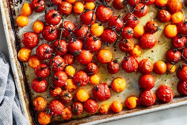 Roasted cherry tomatoes