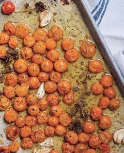 Roasted cherry tomatoes