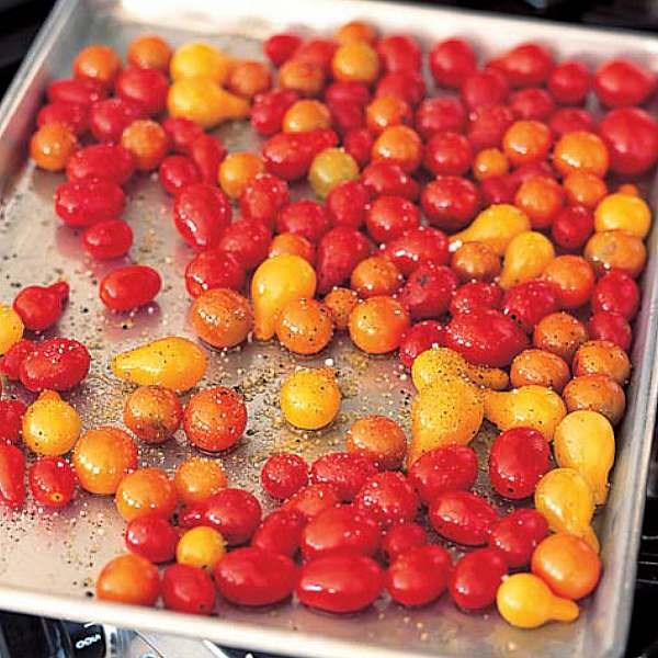 Roasted cherry tomatoes