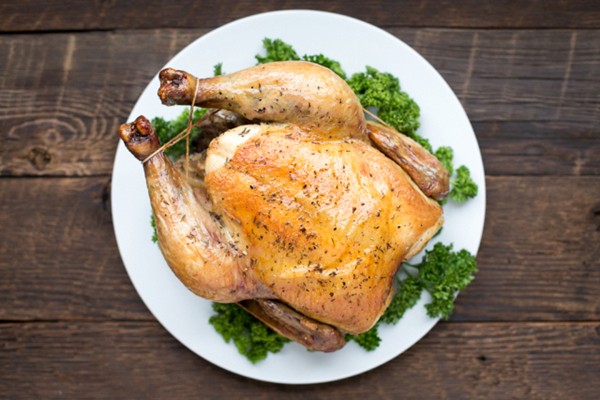Roasted chicken
