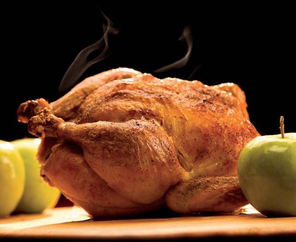 Roasted chicken